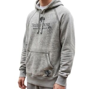 Tree‎ House Brewing Company (MA) - J. AMERICA Grey Men's Small  Vintage Hoodie